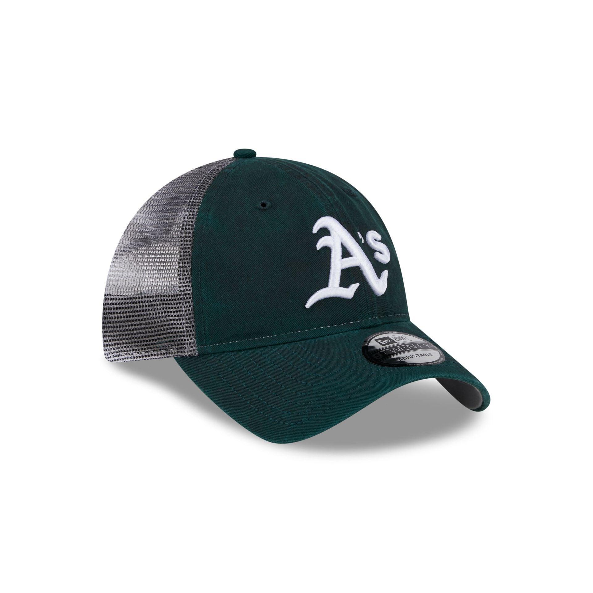 Oakland Athletics Slick 9TWENTY Trucker Hat Male Product Image