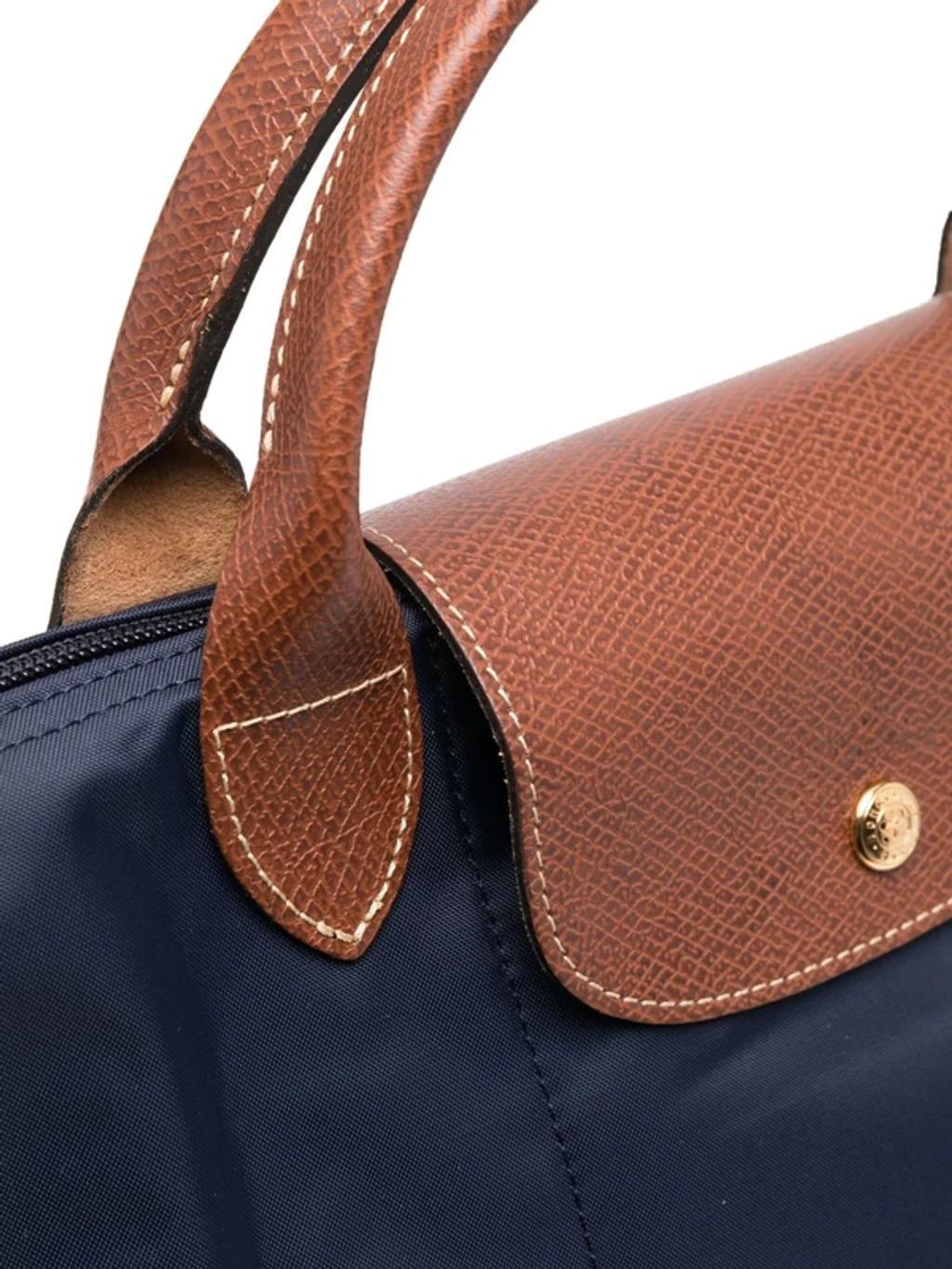 LONGCHAMP Le Pliage Holdall In Blue Product Image