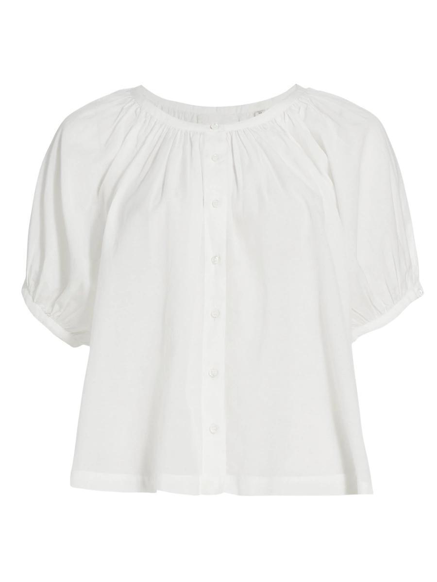Womens June Puff-Sleeve Top Product Image