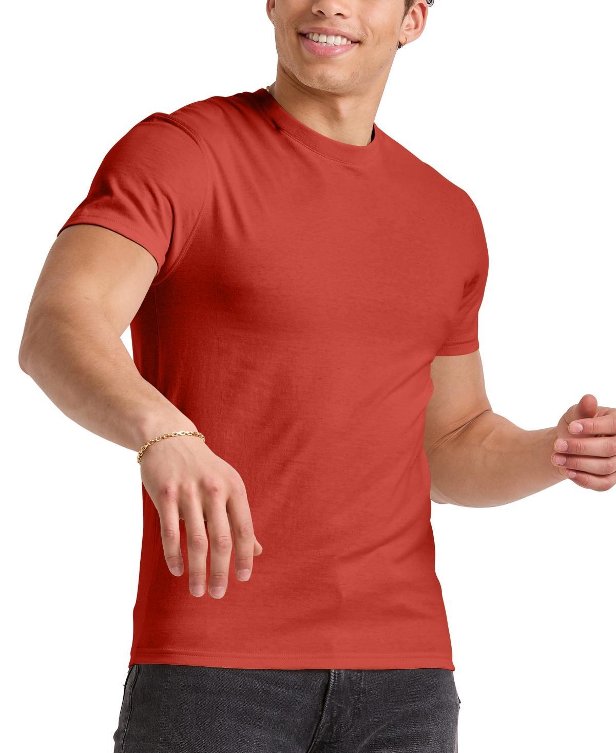 Mens Hanes Originals Cotton Short Sleeve T-shirt Product Image