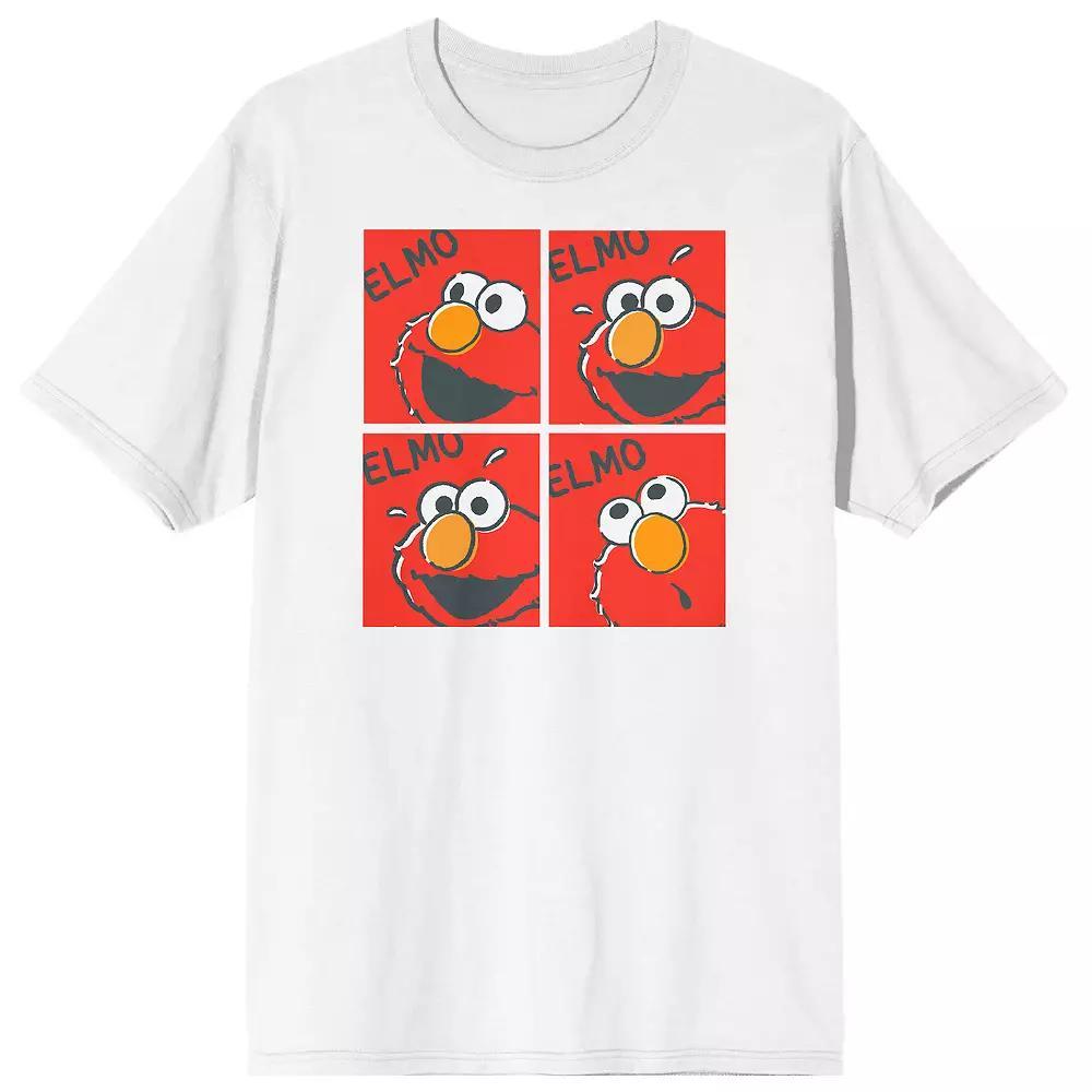 Men's Sesame Street Elmo On 4 Tee,  Product Image