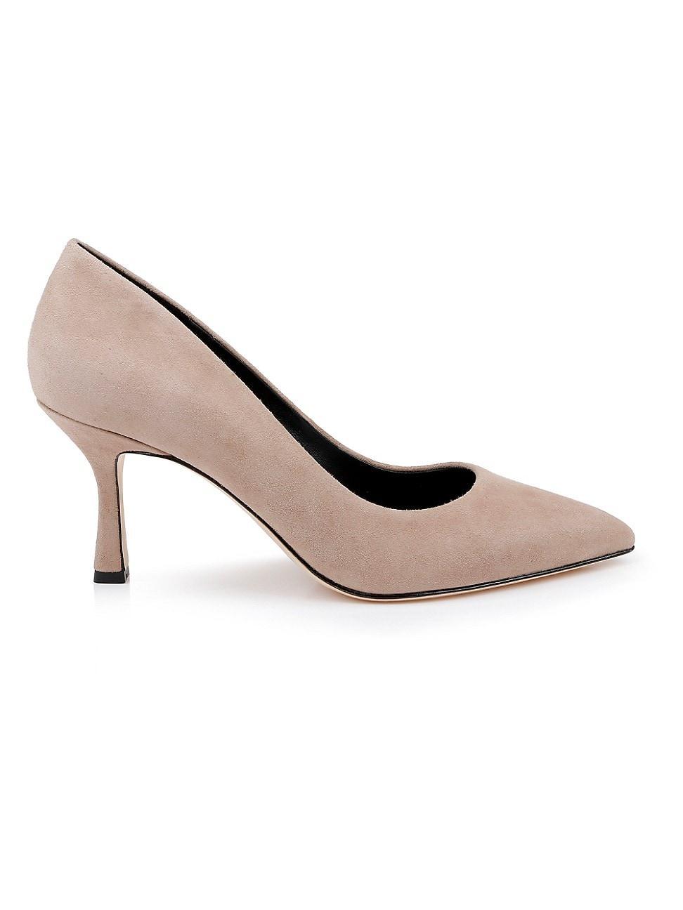 Womens Fleur 75MM Suede Pumps Product Image