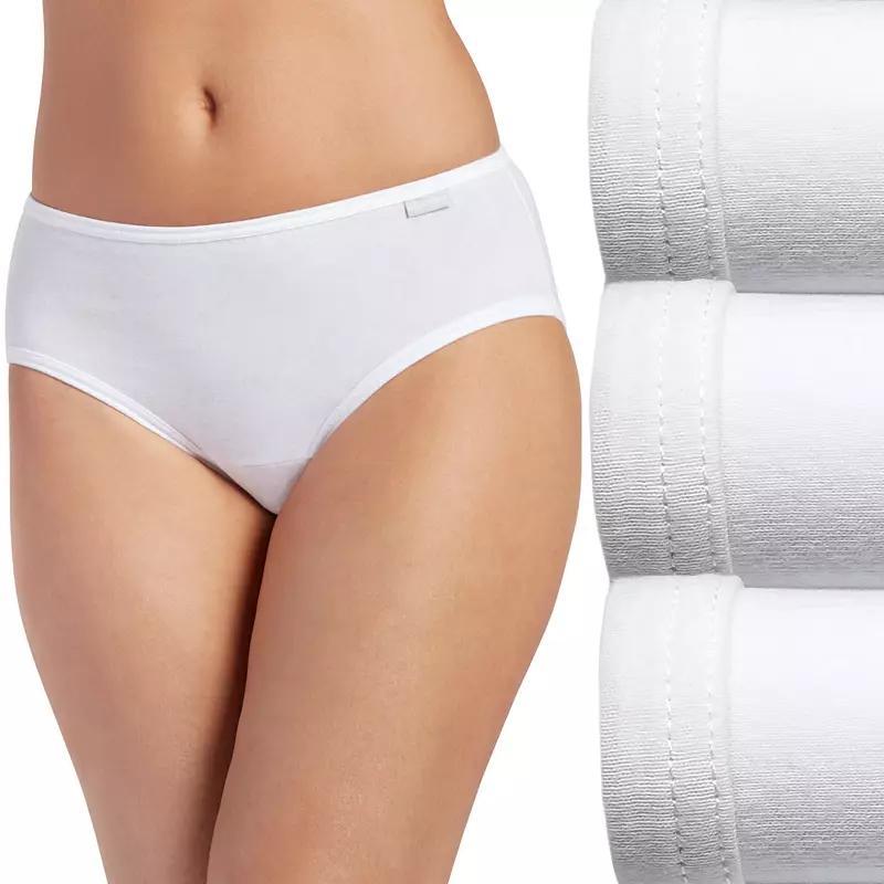 Womens Jockey Elance 3-pk. Combed Cotton Hipster Panty Set 1482 Product Image