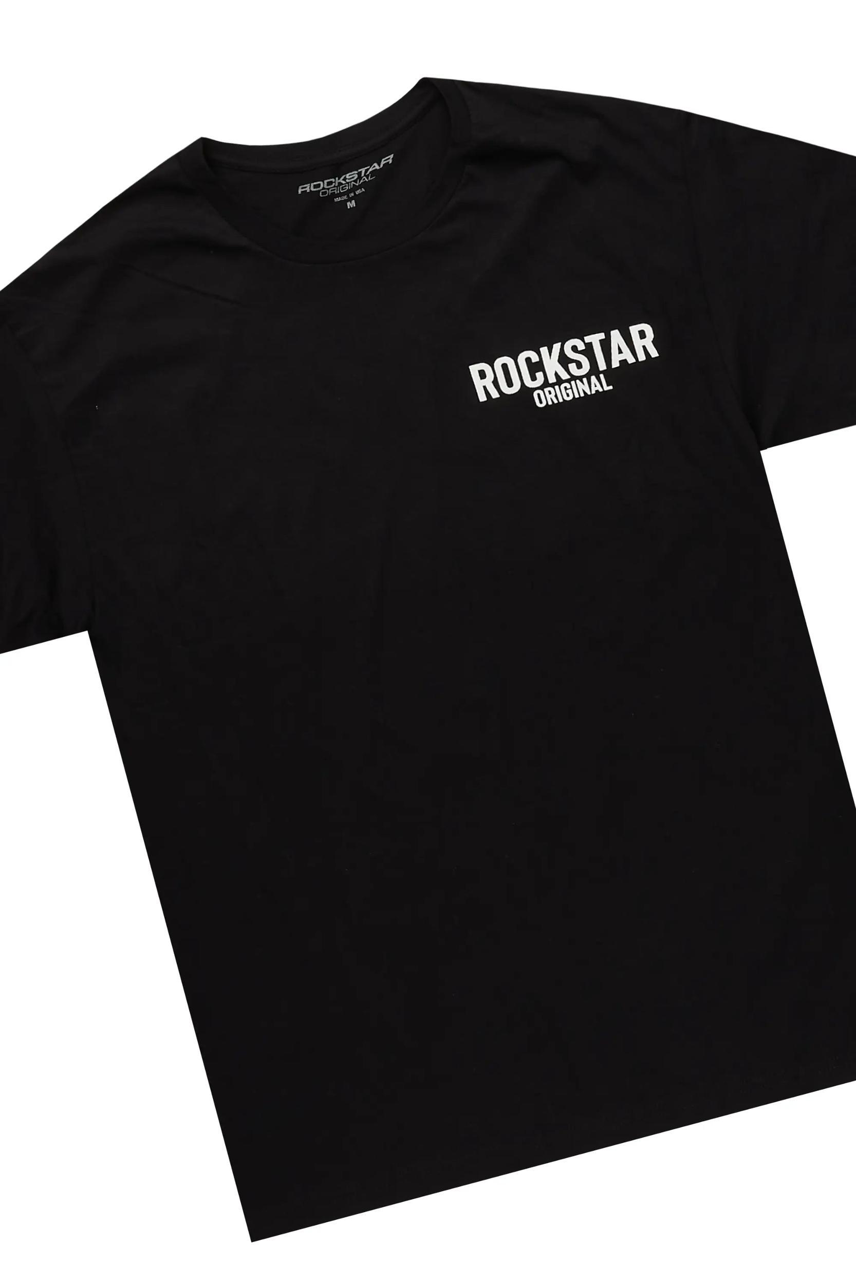 Sana Black/White Short Set Male Product Image