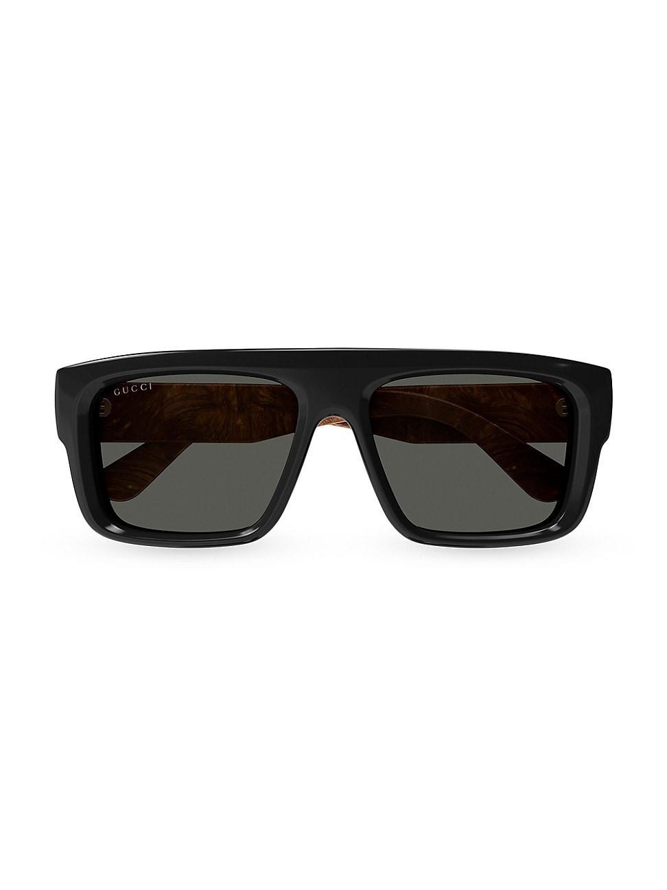 Mens Decor Squared Recycled Acetate Sunglasses Product Image