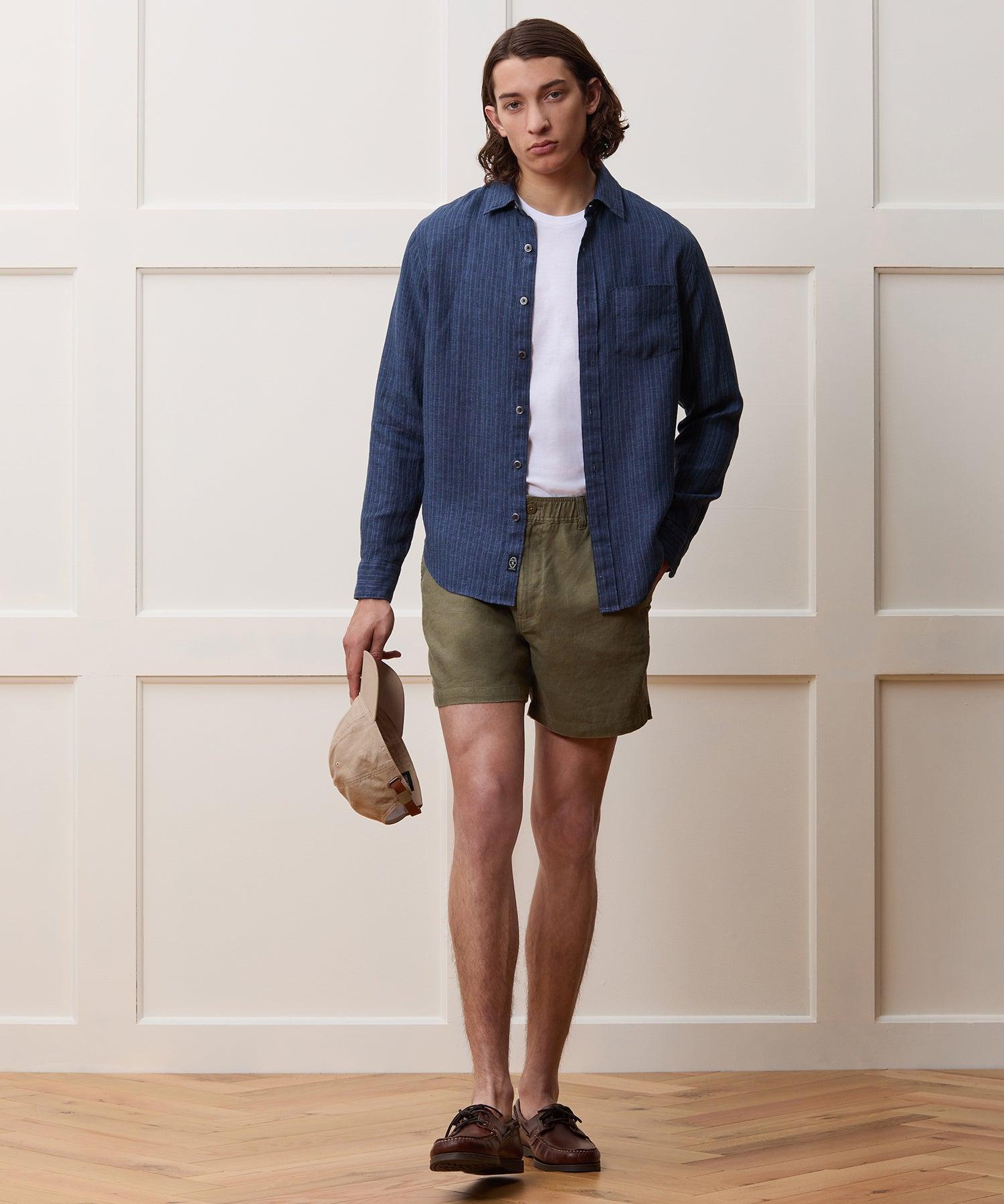 5" Linen Beachcomber Short Product Image