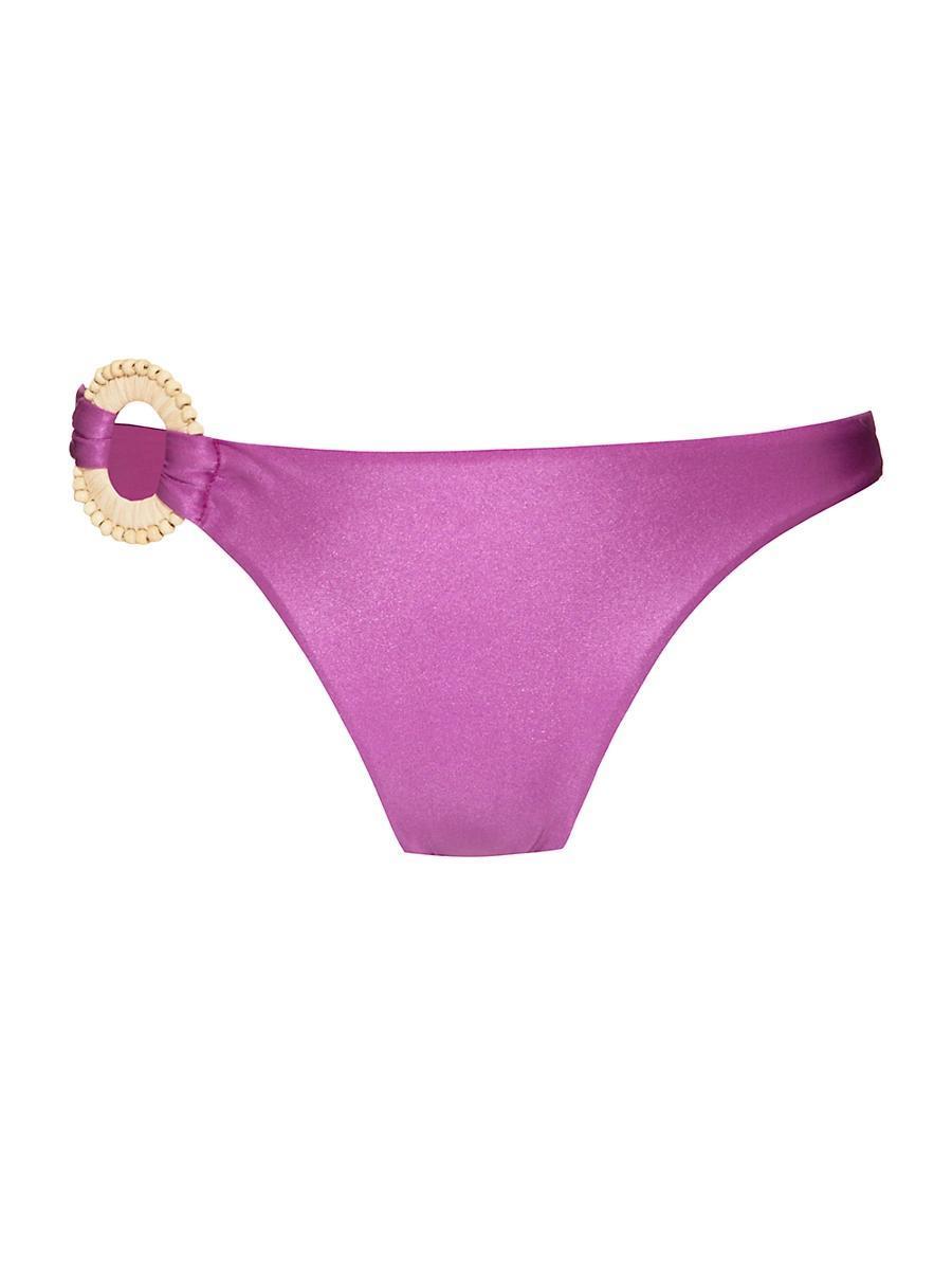 Womens Groovy Embellished Bikini Bottom Product Image