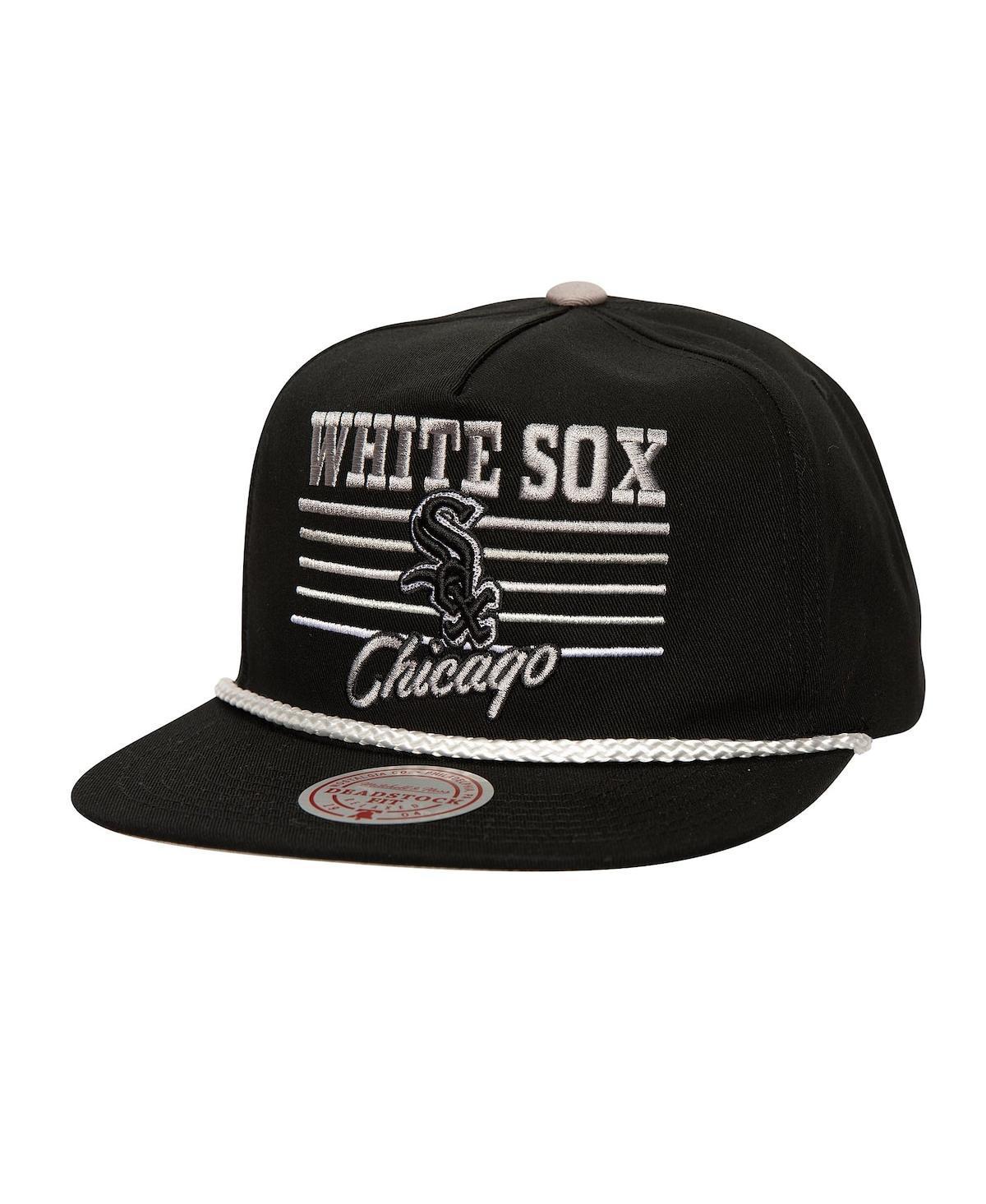 Mens Mitchell & Ness Chicago White Sox Radiant Lines Deadstock Snapback Hat Product Image