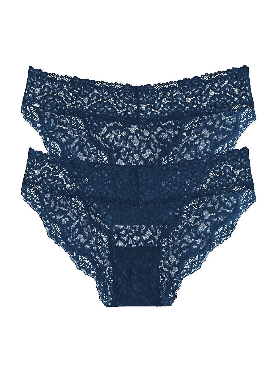 Womens Stretch Lace Brief Set Product Image