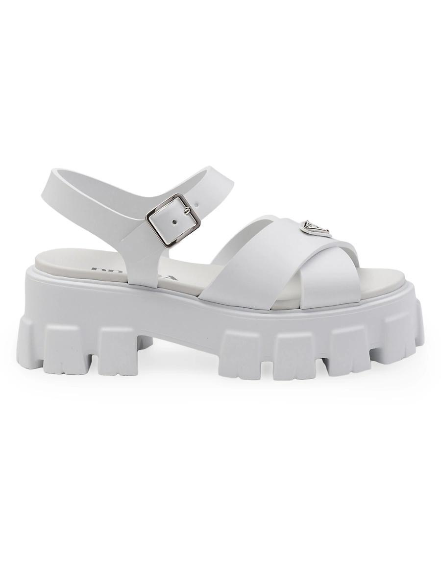 Womens Monolith Rubber Sandals Product Image