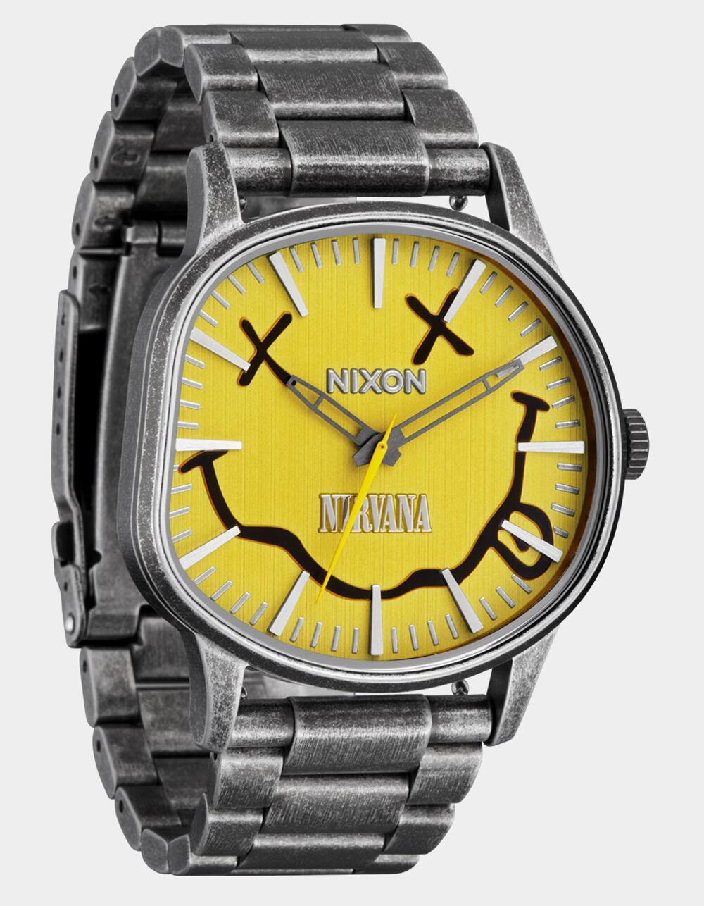 NIXON x Nirvana Wobble Sentry Stainless Steel Watch Product Image