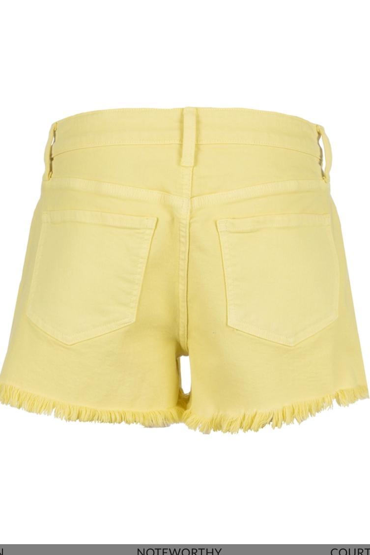 Jane High Rise Short- Lemon Drop Product Image