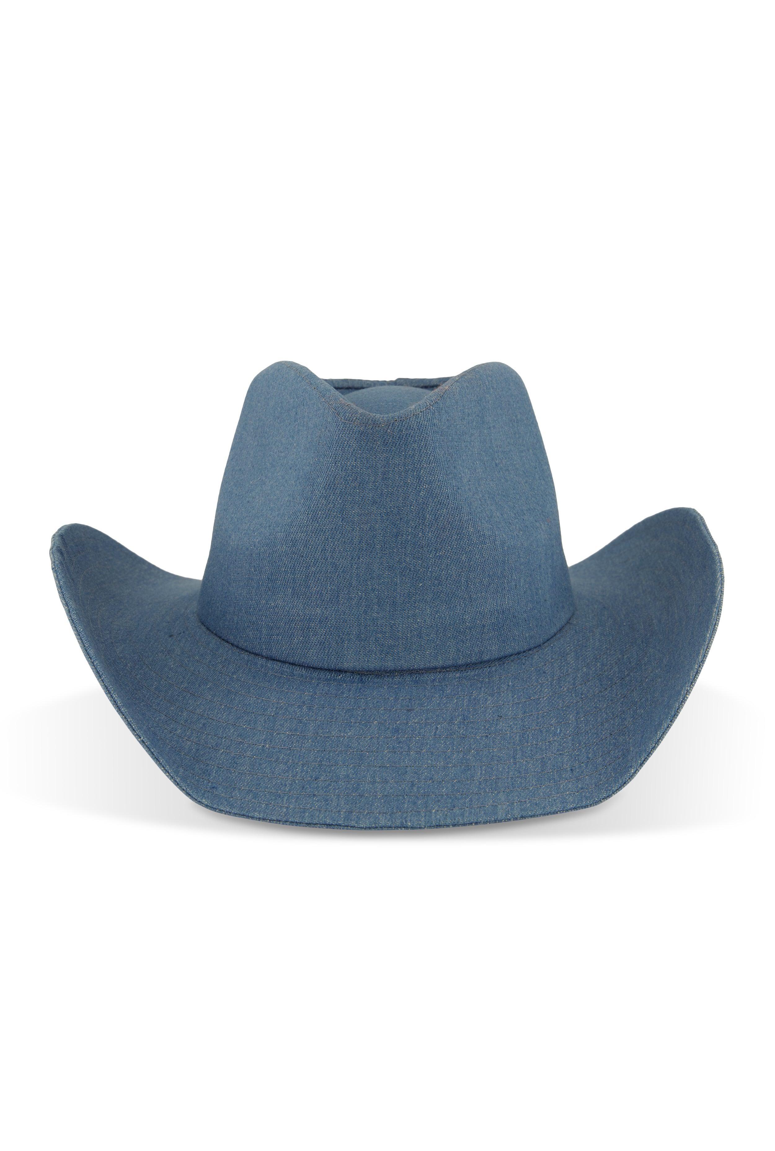 Denim Cowboy Hat Female Product Image