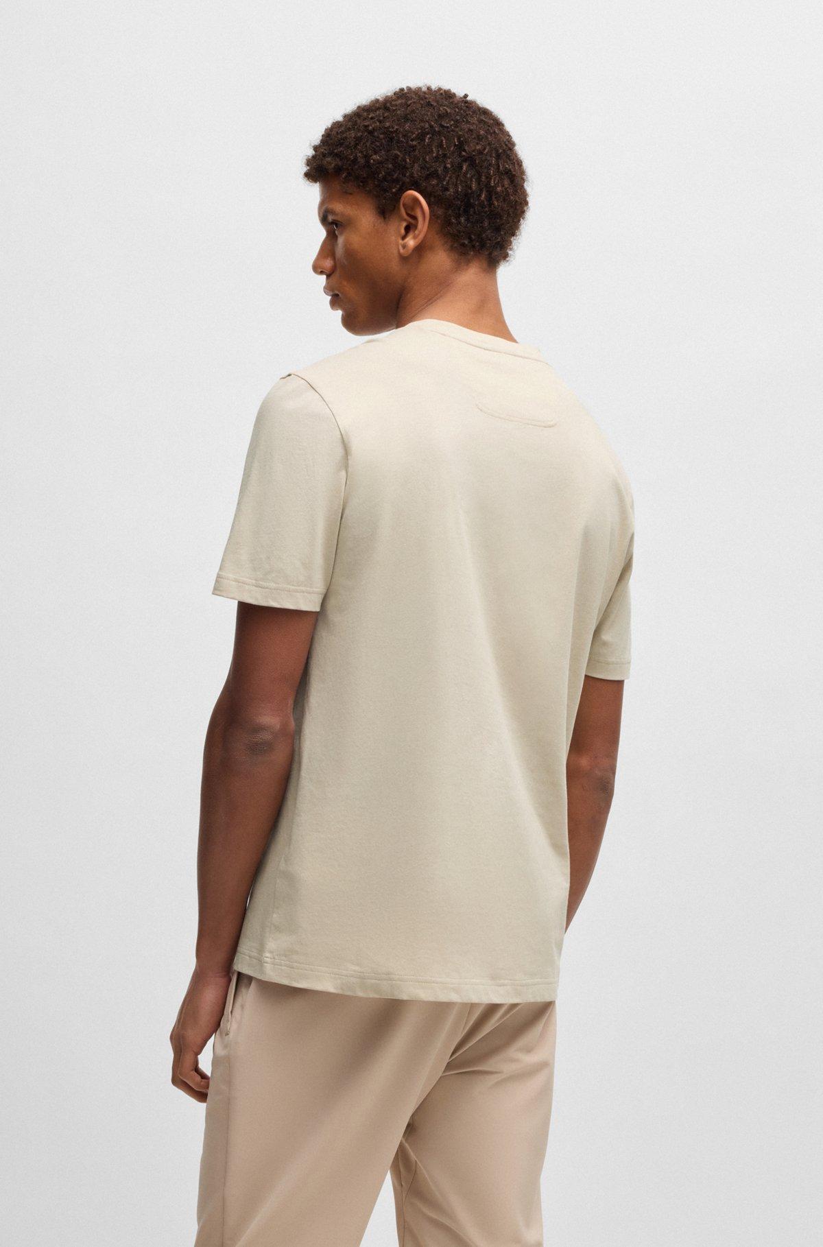 Cotton-jersey T-shirt with logo print Product Image