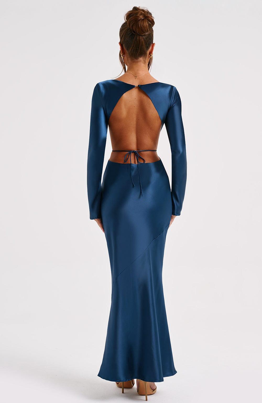 Rafi Maxi Dress - Teal Product Image