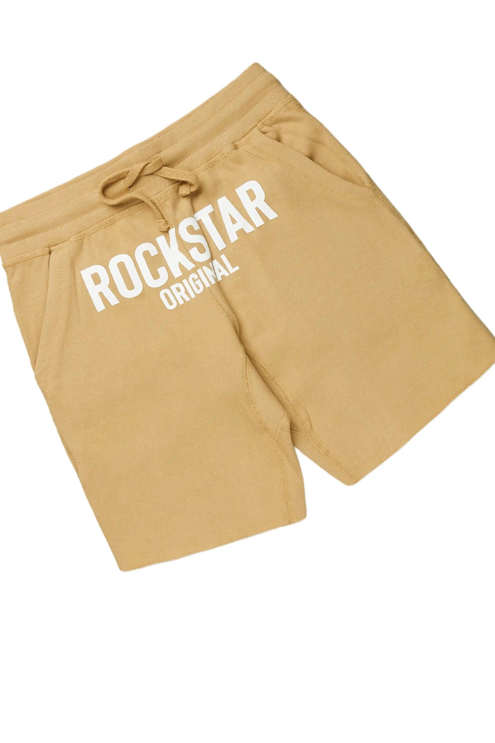 Sana Short Set-White/ Beige Male Product Image