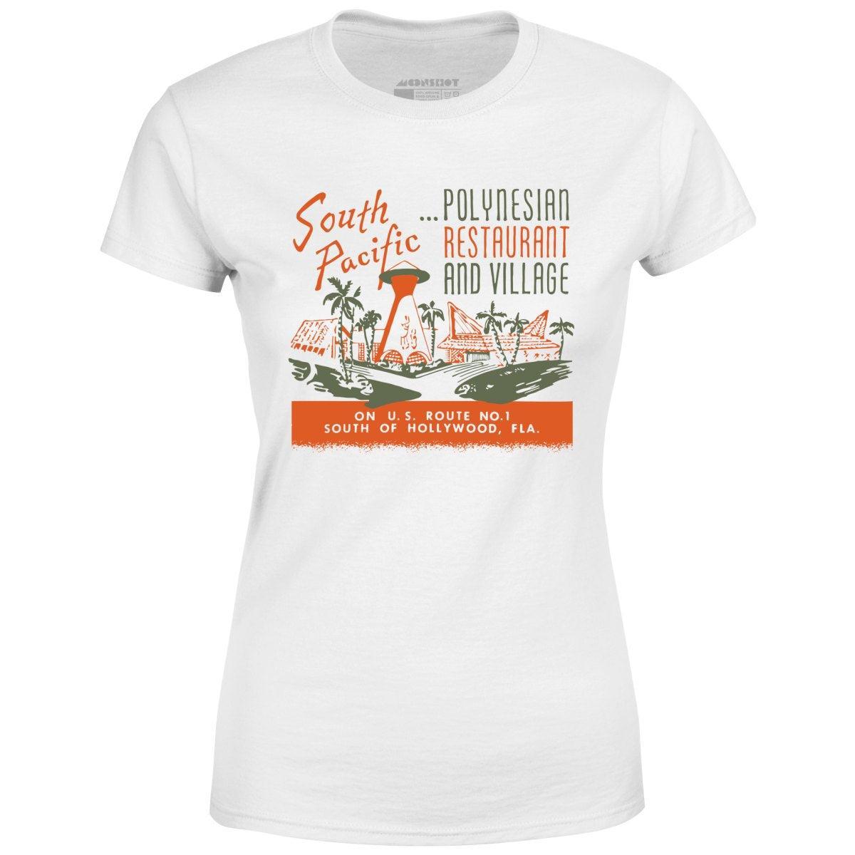 South Pacific - Hallandale Beach, FL - Vintage Tiki Bar - Women's T-Shirt Female Product Image