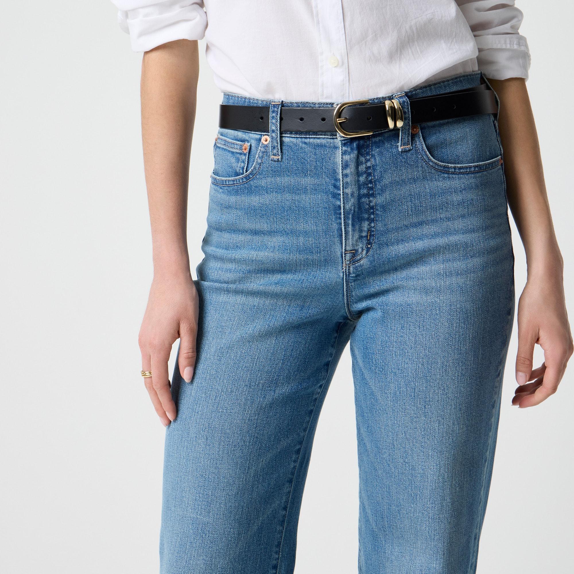 Slim wide-leg jean in all-day-stretch Product Image