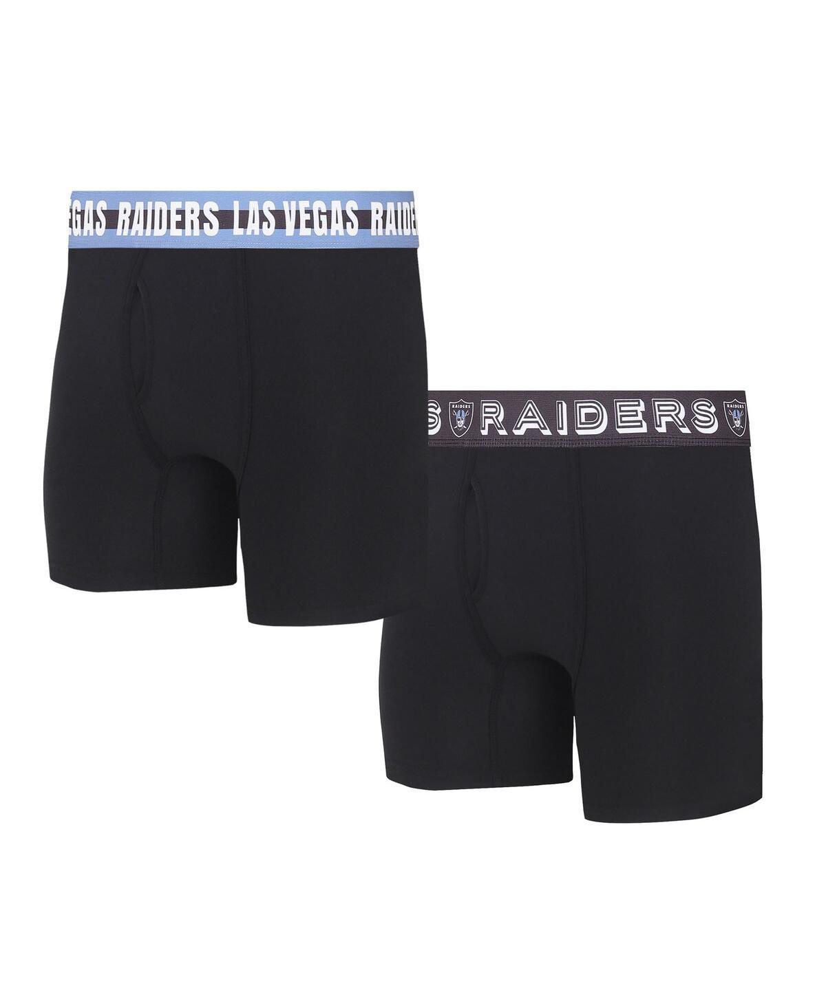 Mens Concepts Sport New Orleans Saints Gauge Knit Boxer Brief Two-Pack Product Image