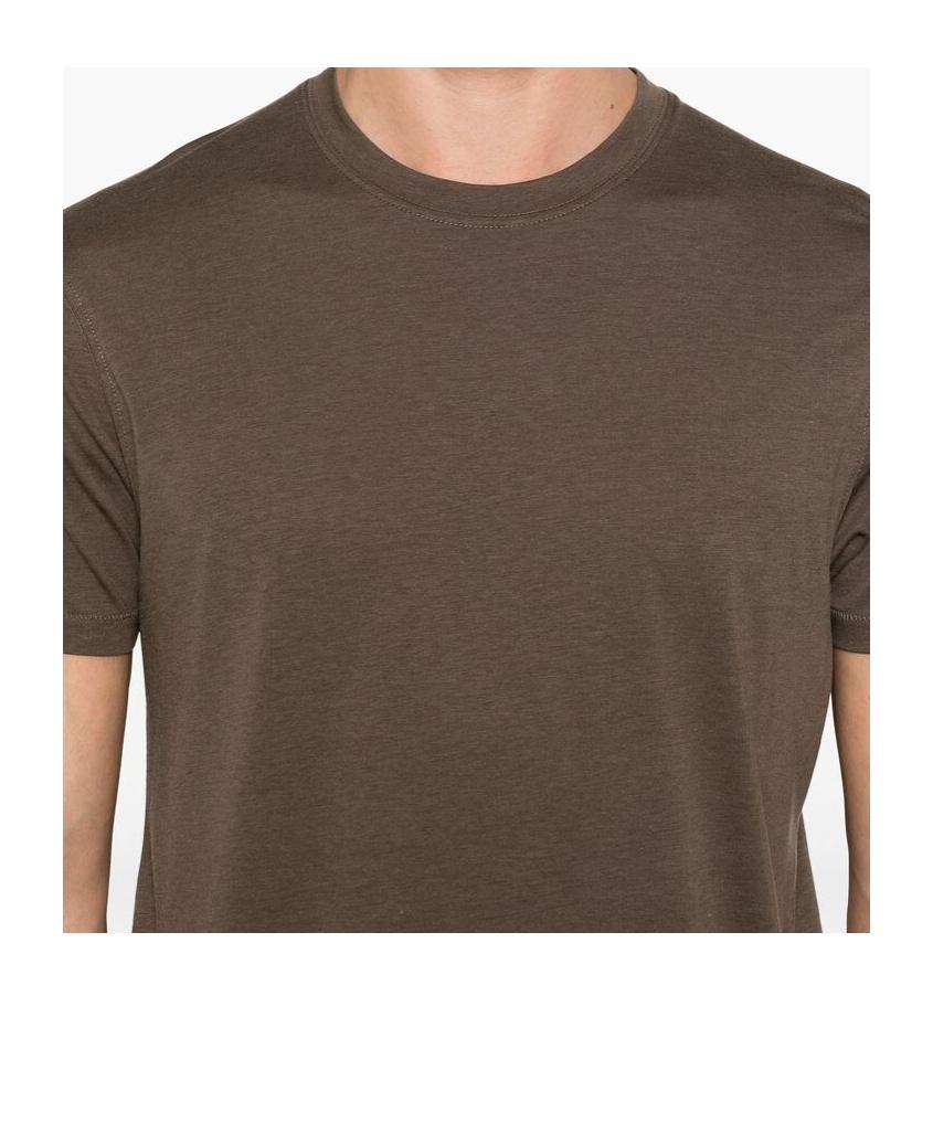 TOM FORD Slim-fit Lyocell And Cotton-blend Jersey T-shirt In Brown Product Image