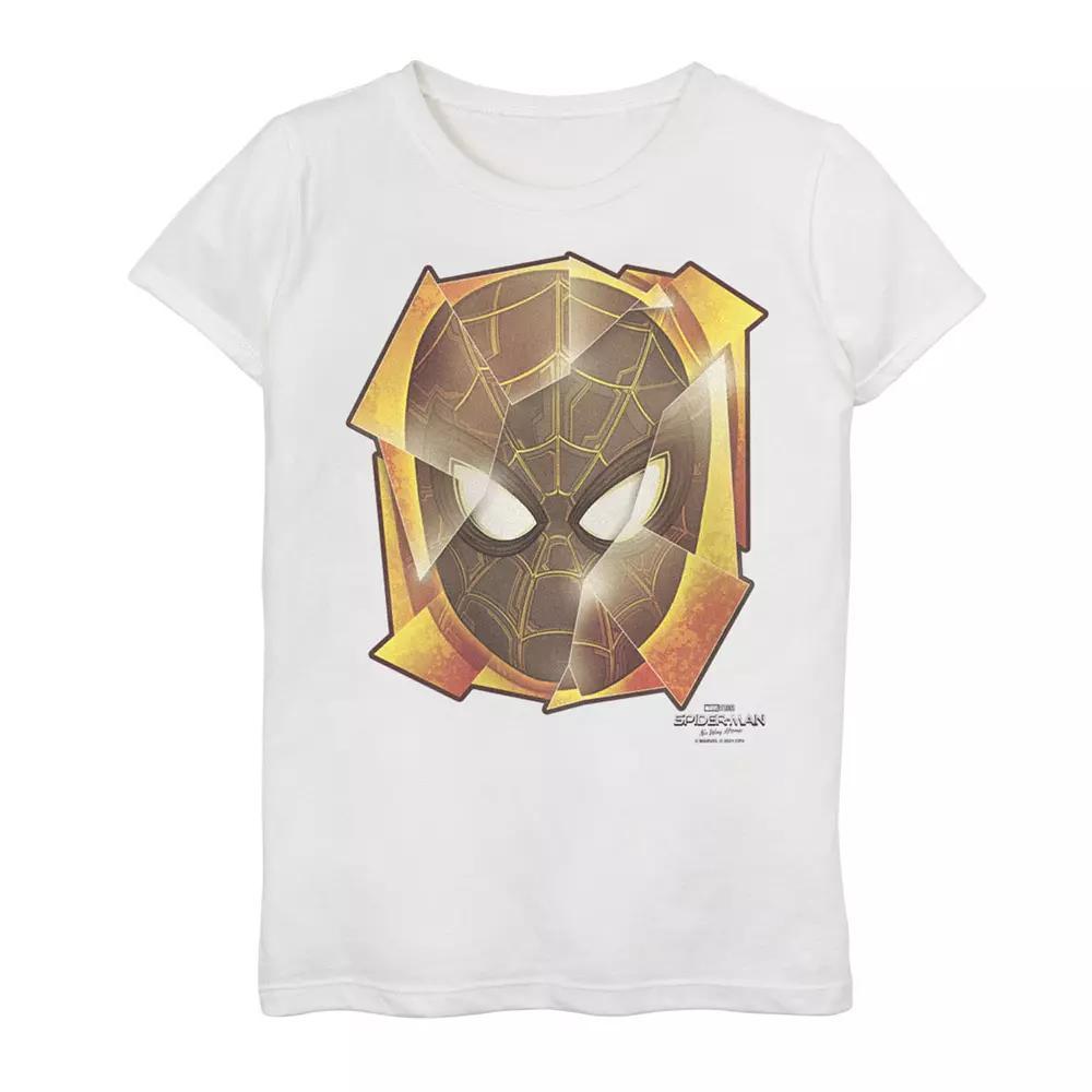 Girls 7-16 Marvel Spider-Man No Way Home Shattered Mask Pieces Graphic Tee, Girl's,  Product Image