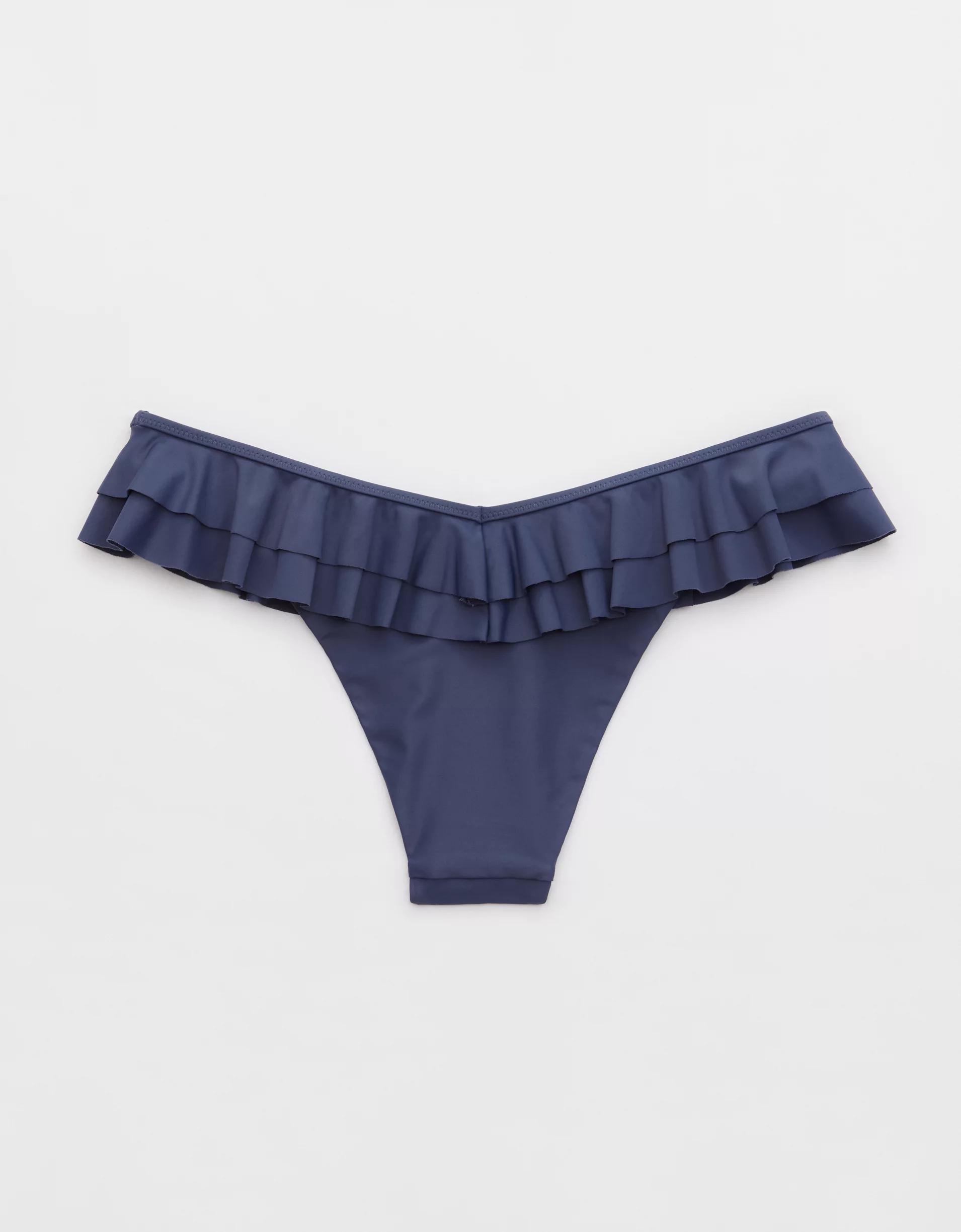 Aerie Ruffle Cheeky Bikini Bottom Product Image