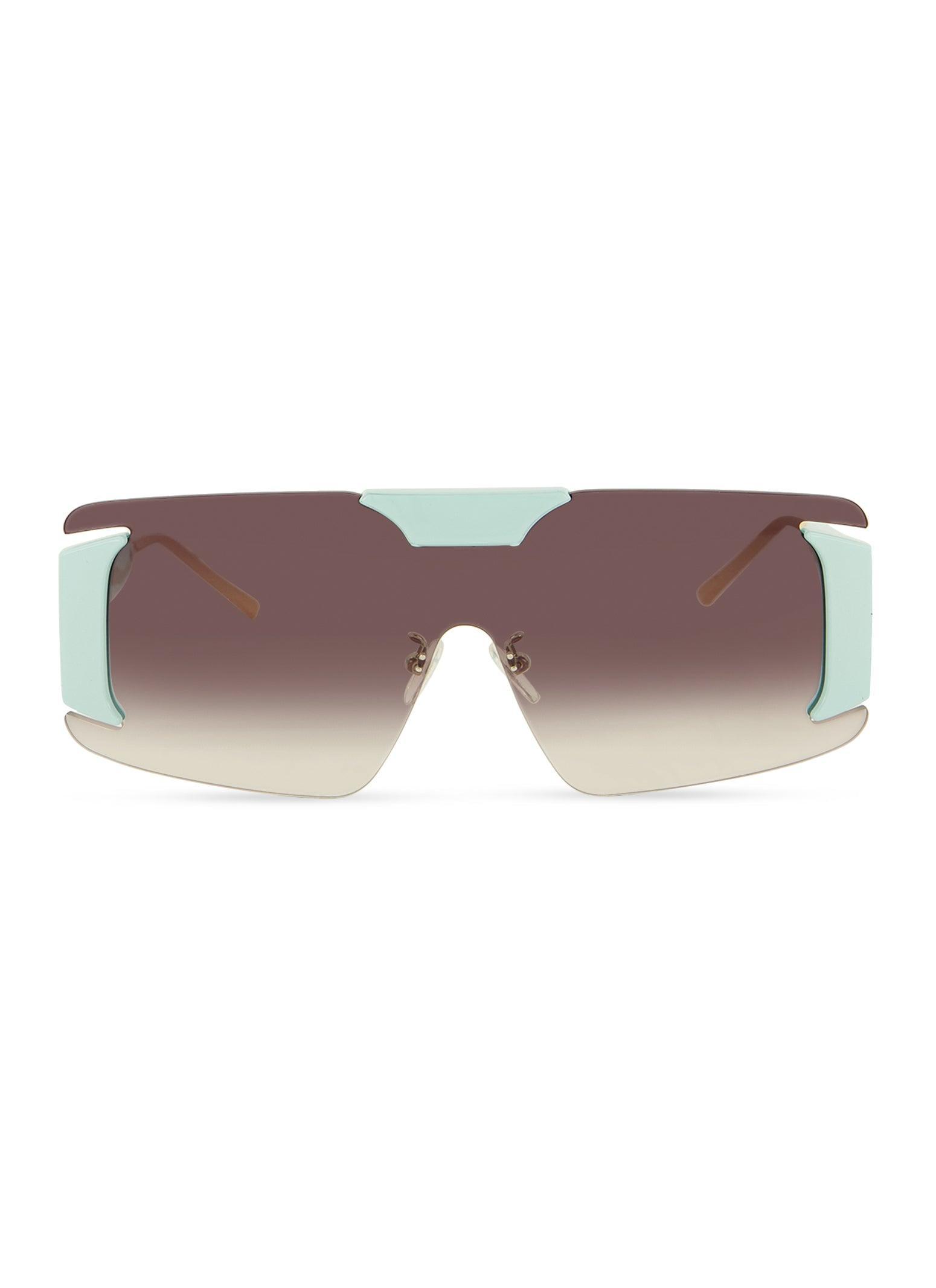 Cut Out Shield Sunglasses Female Product Image