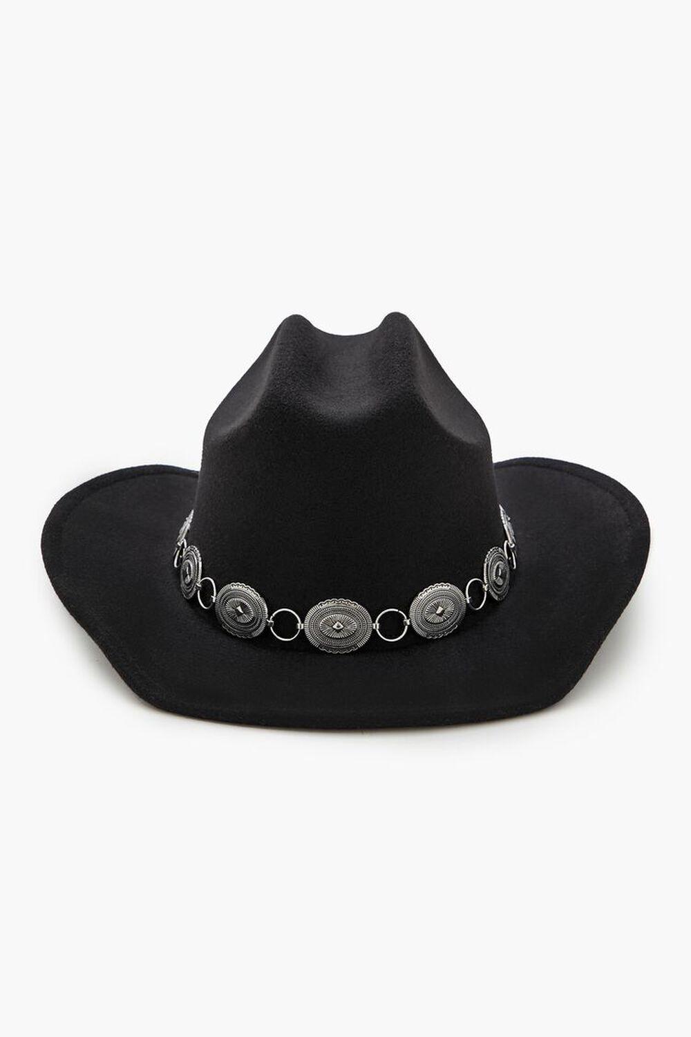 Etched Disc-Trim Cowboy Hat | Forever 21 Product Image