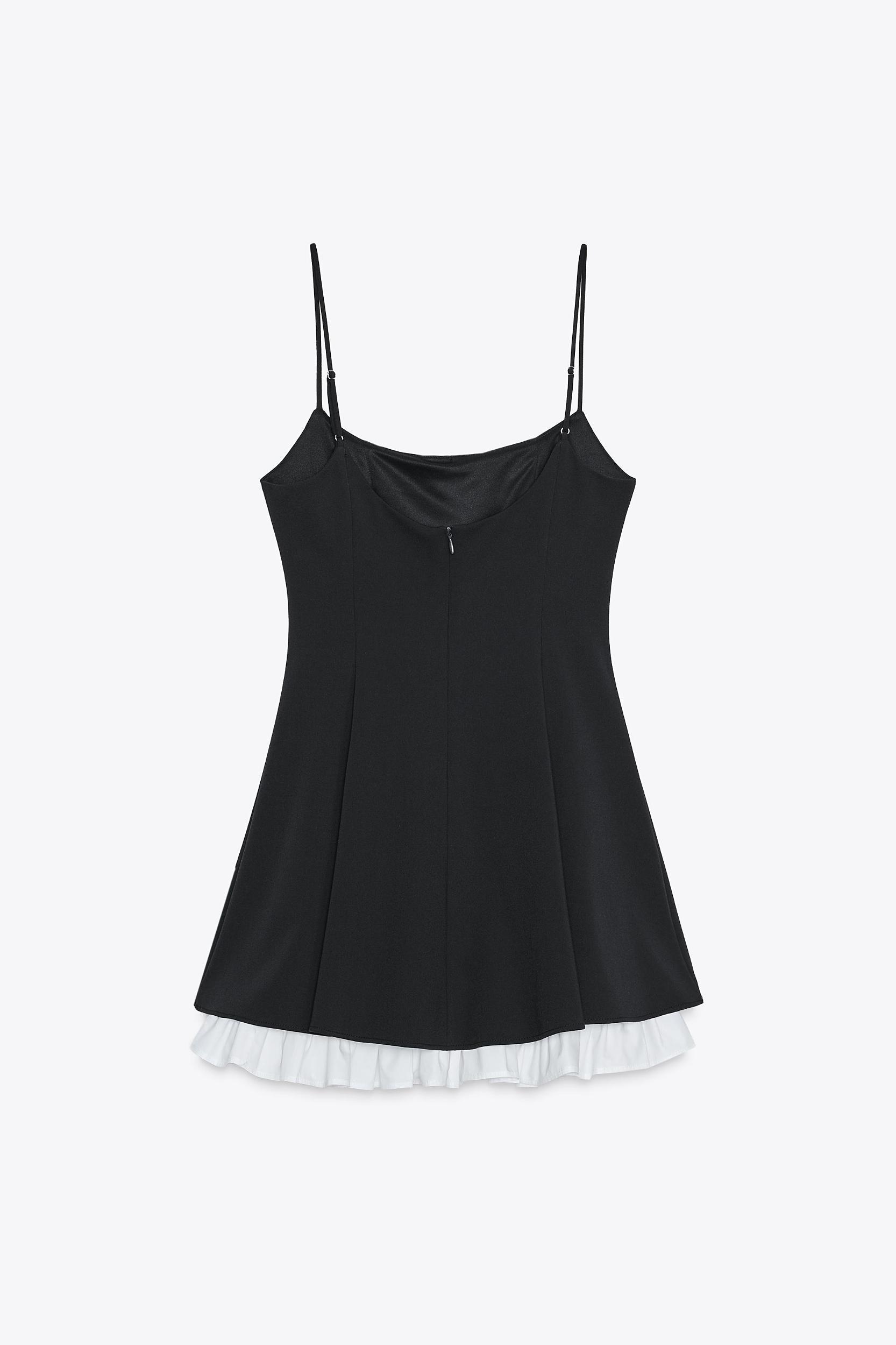 TRIM SHORT DRESS Product Image