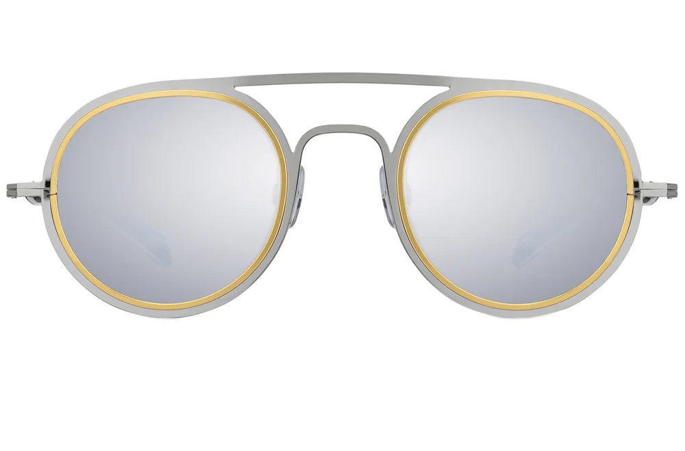 Spitfire Tipton Sunglasses -Silver/Gold/Silver Mirror Product Image