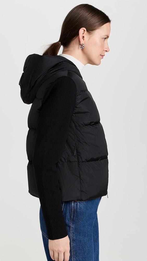 Canada Goose Hybridge Wide Quilt Knit Hoodie | Shopbop Product Image