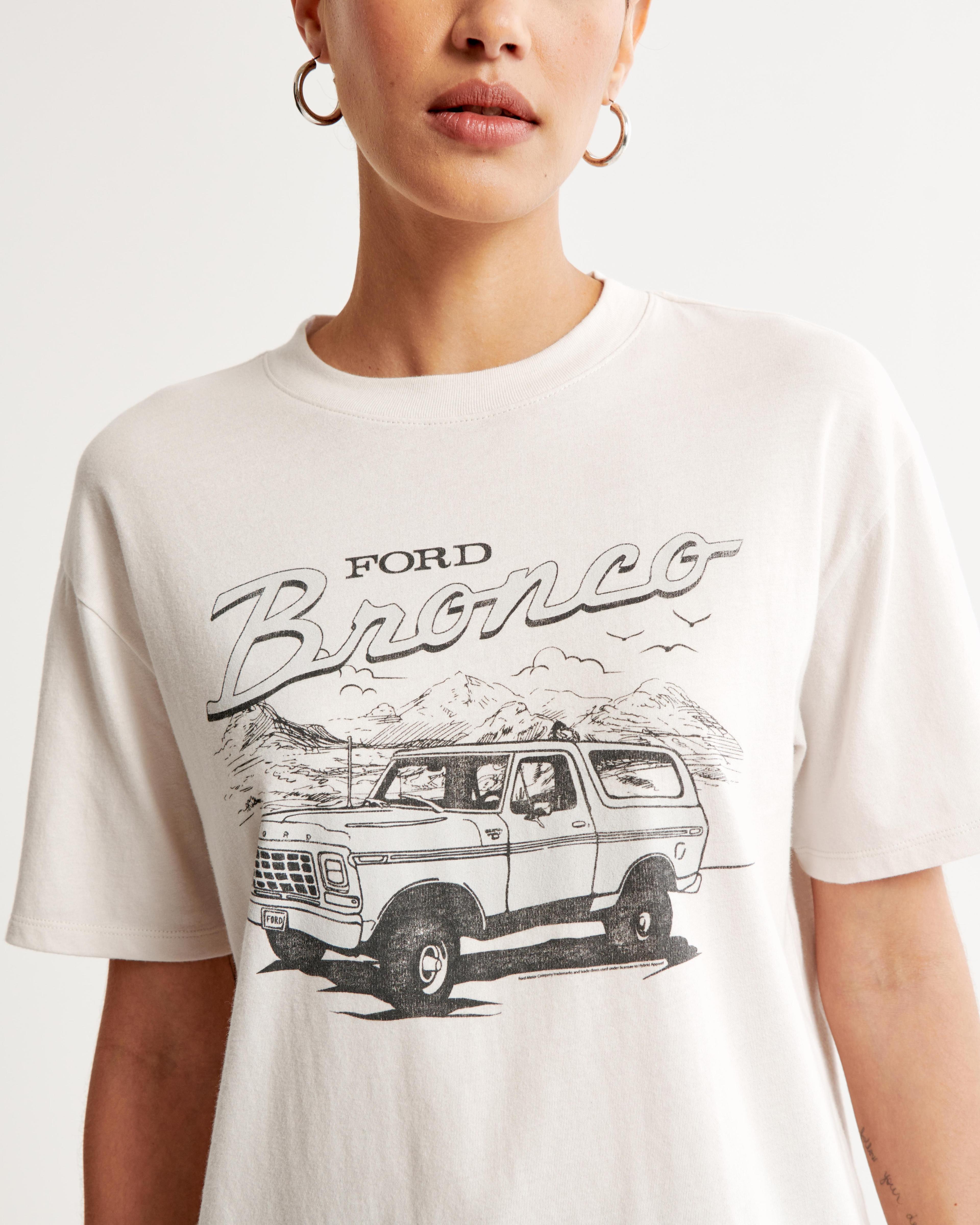 Oversized Bronco Graphic Tee Product Image