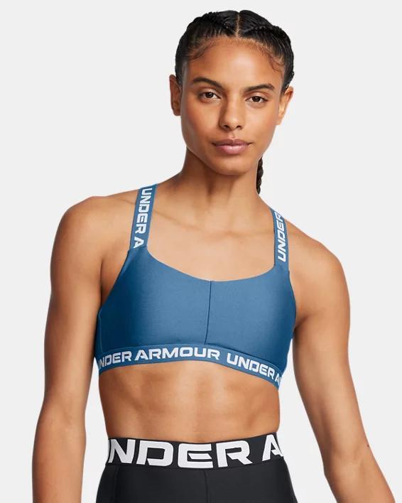 Women's UA Crossback Strappy Low Sports Bra Product Image