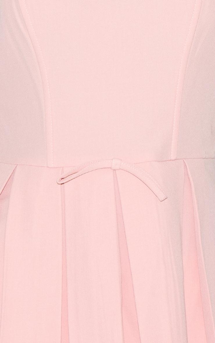 Pink Pleated Bandeau Product Image