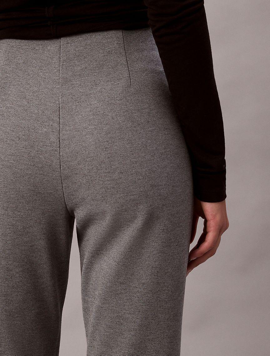 Ponte Slim Flared Pants Product Image