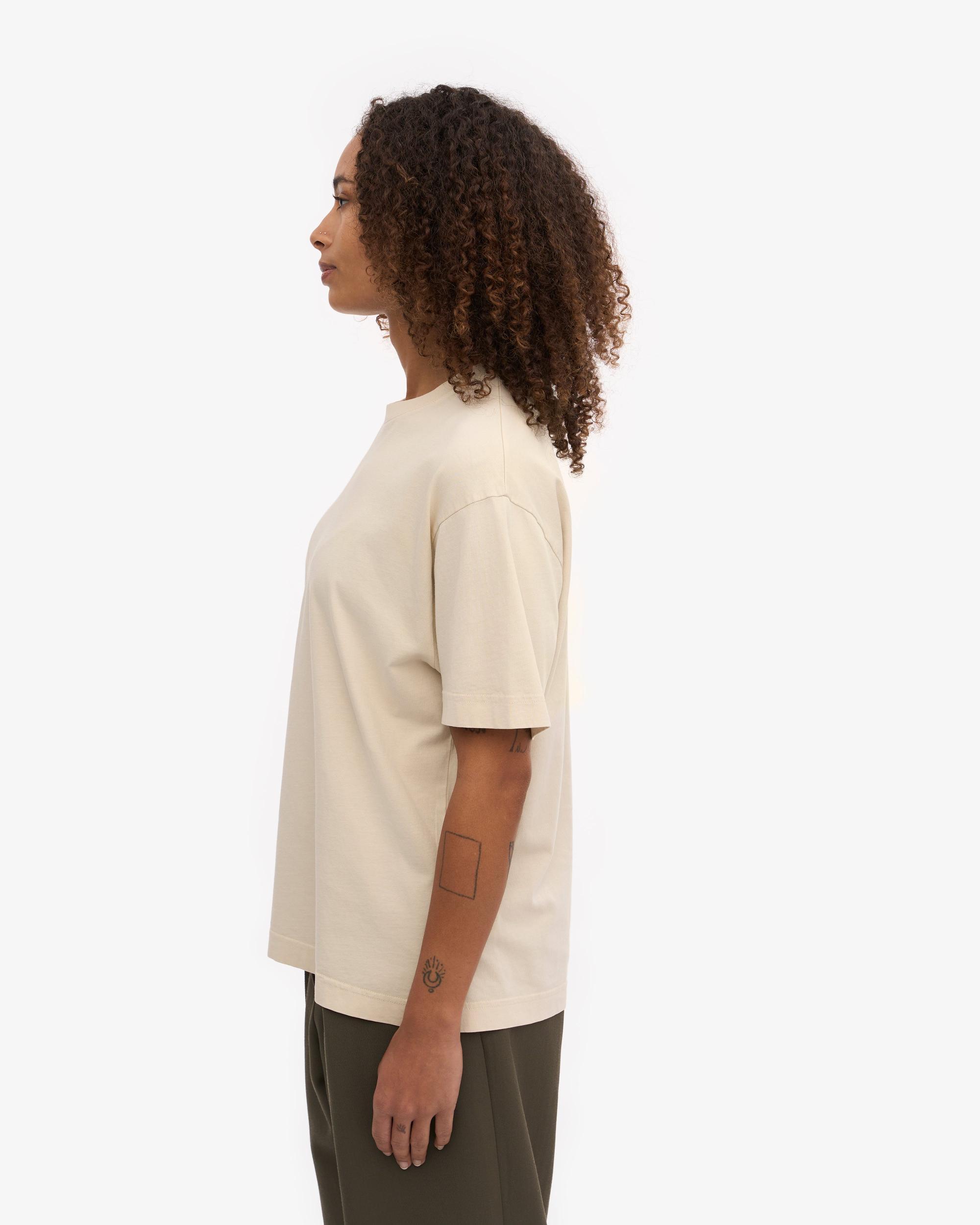 Oversized Organic T-Shirt - Soft Lavender Product Image