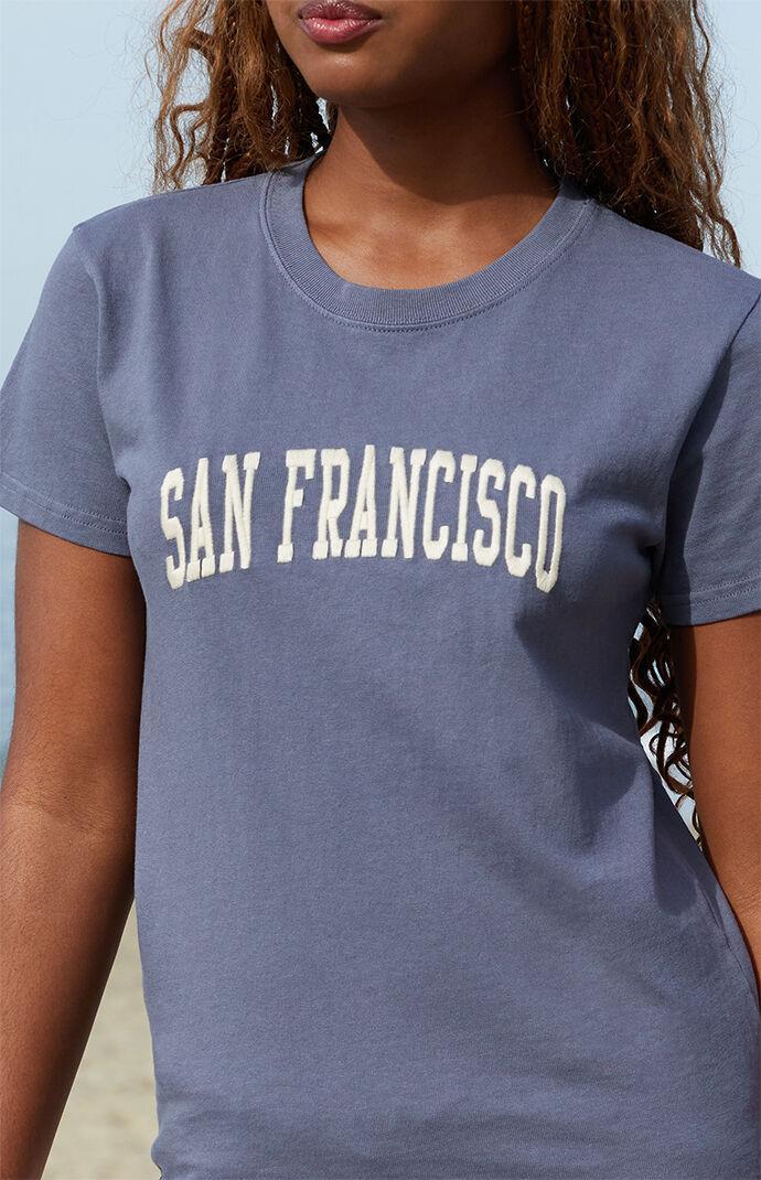 John Galt Women's San Francisco Embroidered T-Shirt Product Image