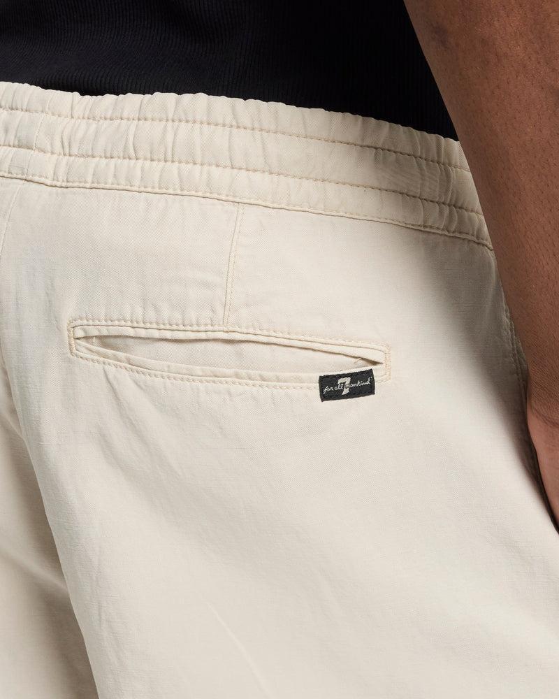 Linen Blend Jogger Short Product Image