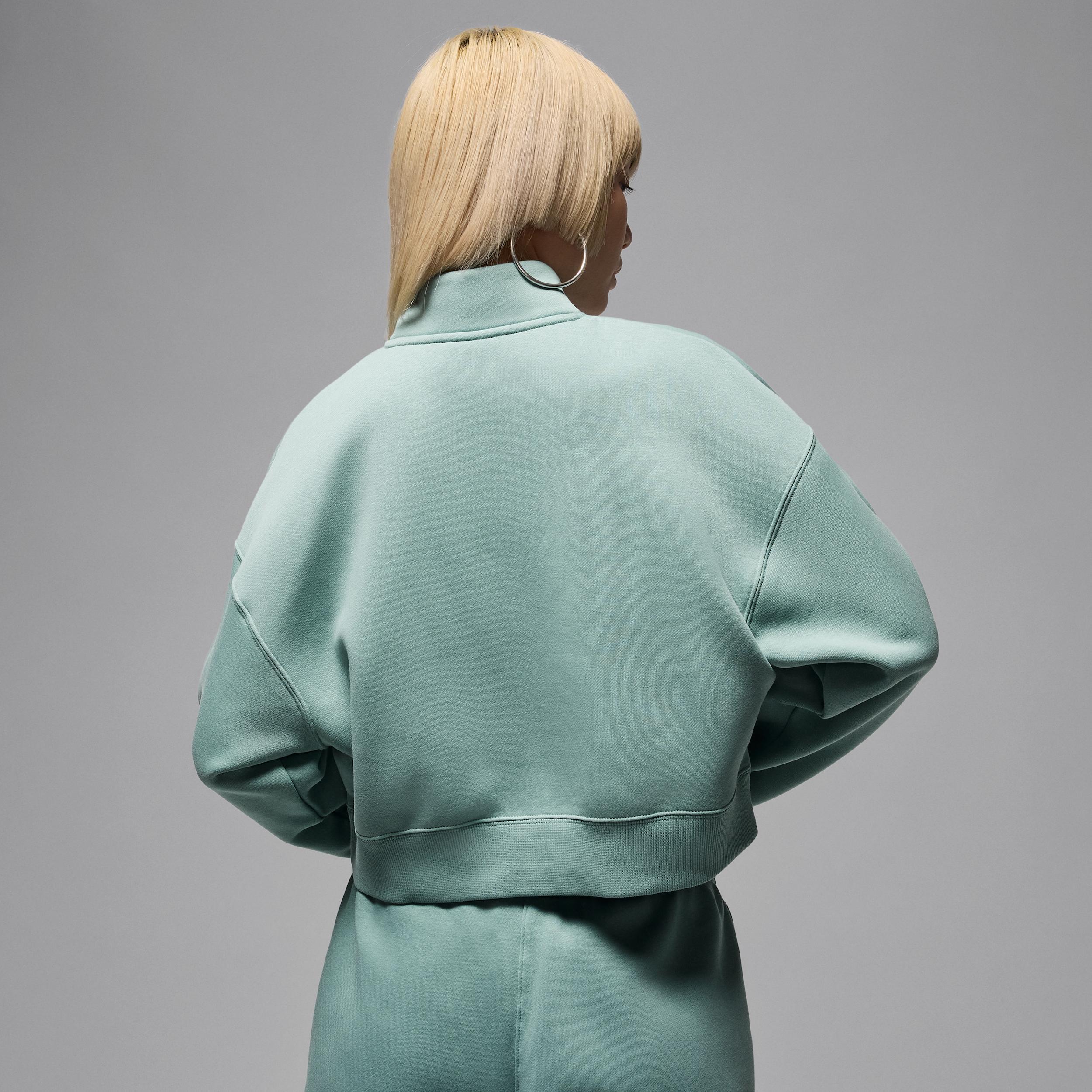 Womens Jordan Brooklyn Fleece 1/4-Zip Top | IH2391-017 Product Image