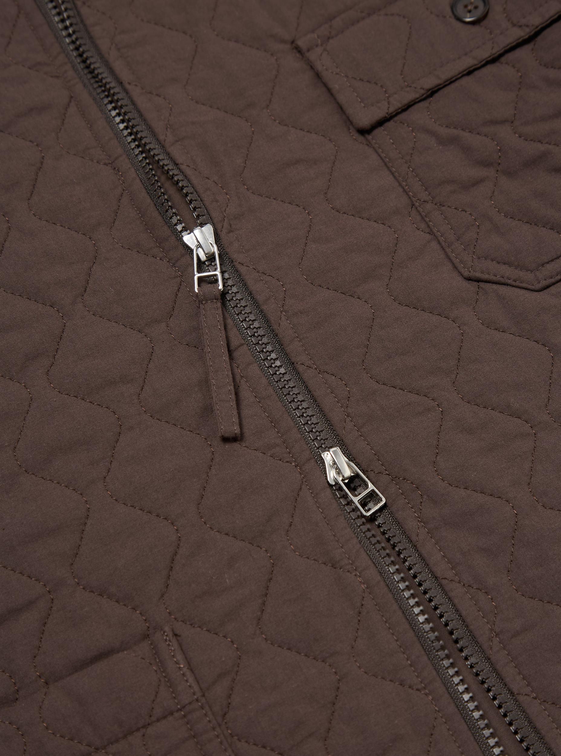 Brown Quilt Cotton Gower Jacket Product Image