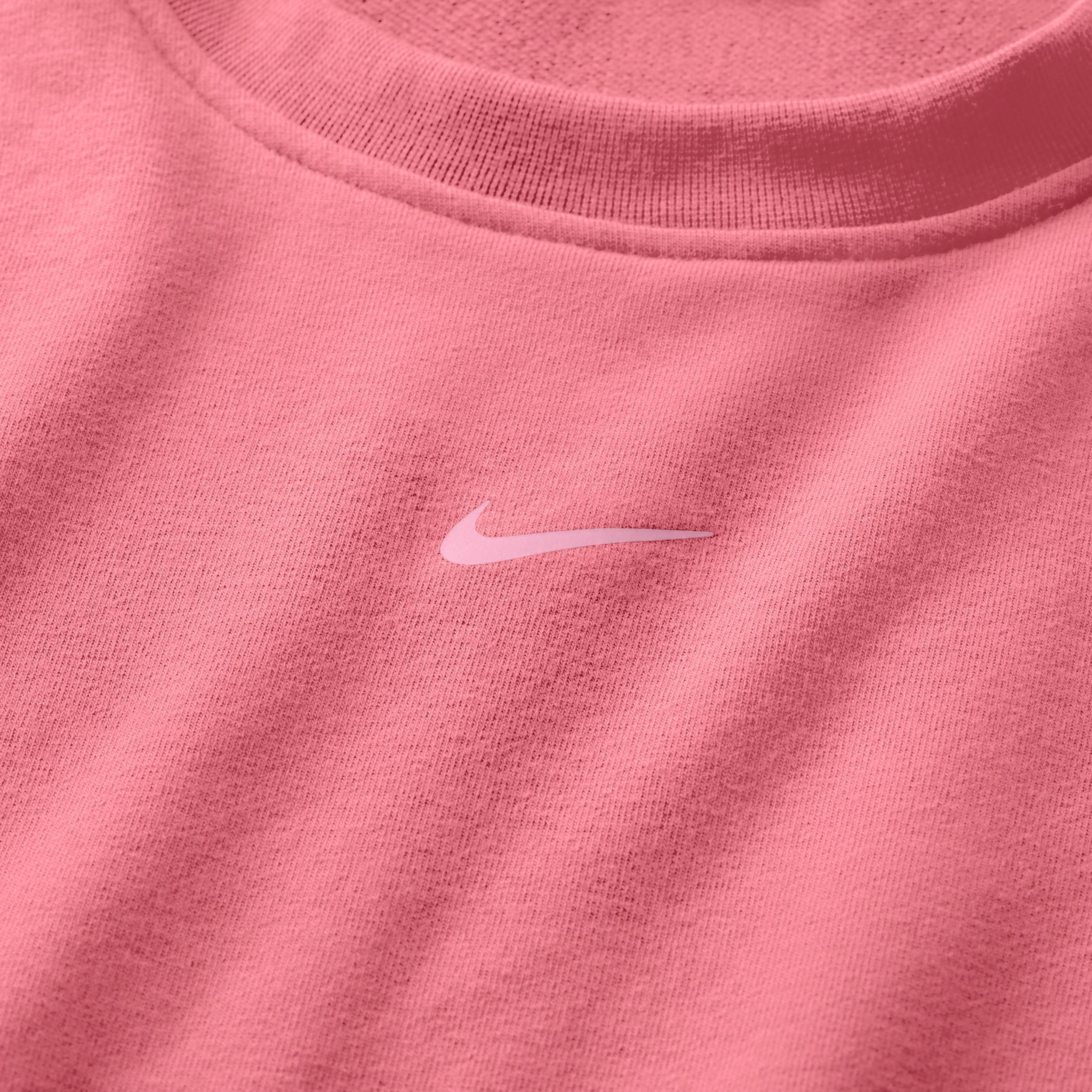 Nike Dri-FIT One Women's Crew-Neck French Terry Sweatshirt Product Image