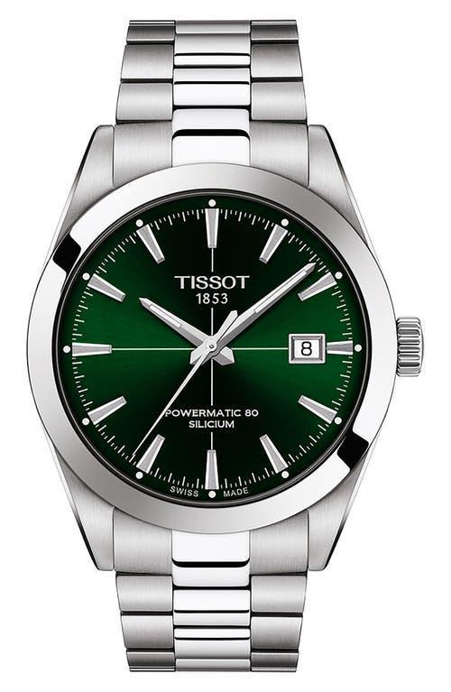 Tissot Gentleman Powermatic 80 Silicium Bracelet Watch Product Image