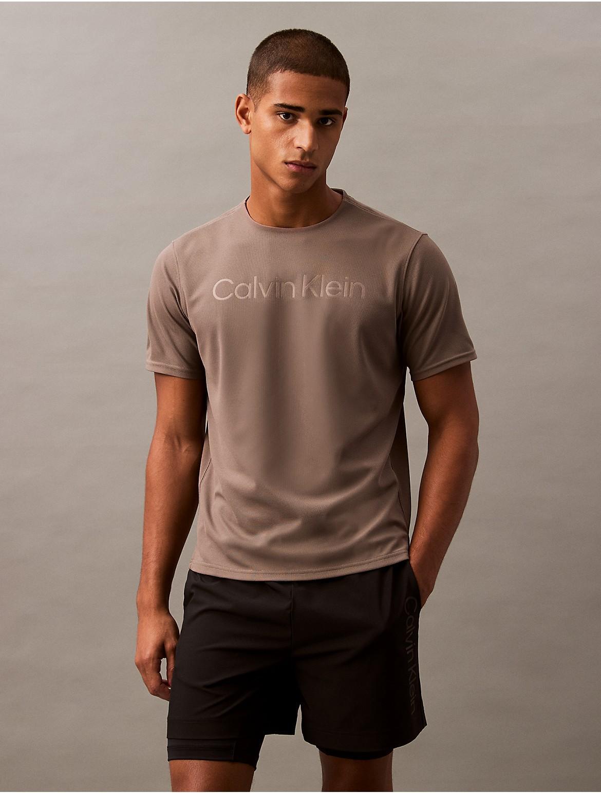 Calvin Klein Mens CK Sport Classic Crewneck T-Shirt - Grey - XXL Product Image