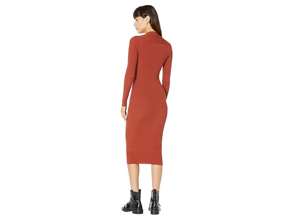 AllSaints Rea Dress (Garnet Red) Women's Dress Product Image