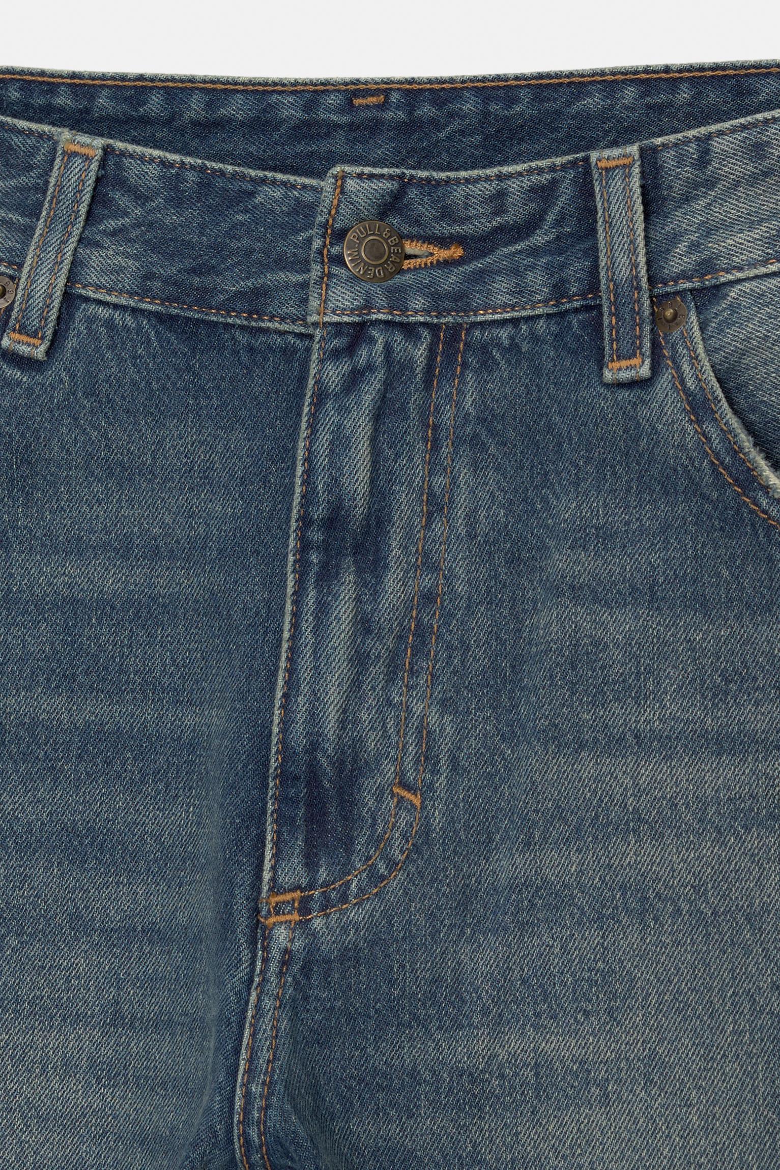 Straight fit vintage jeans Product Image