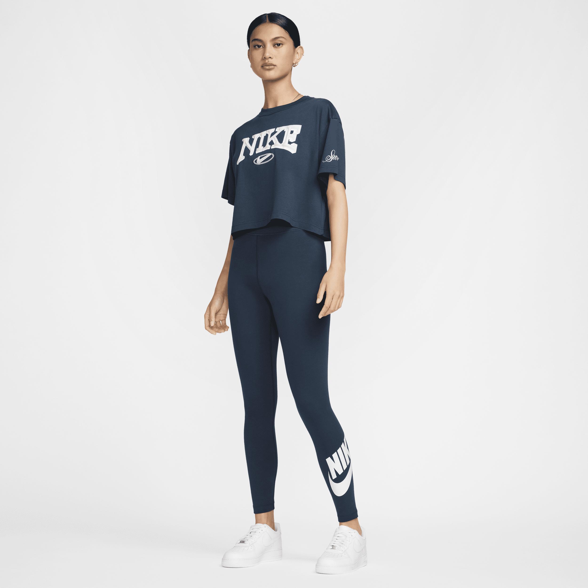 Women's Nike Sportswear Classics High-Waisted Graphic Leggings Product Image