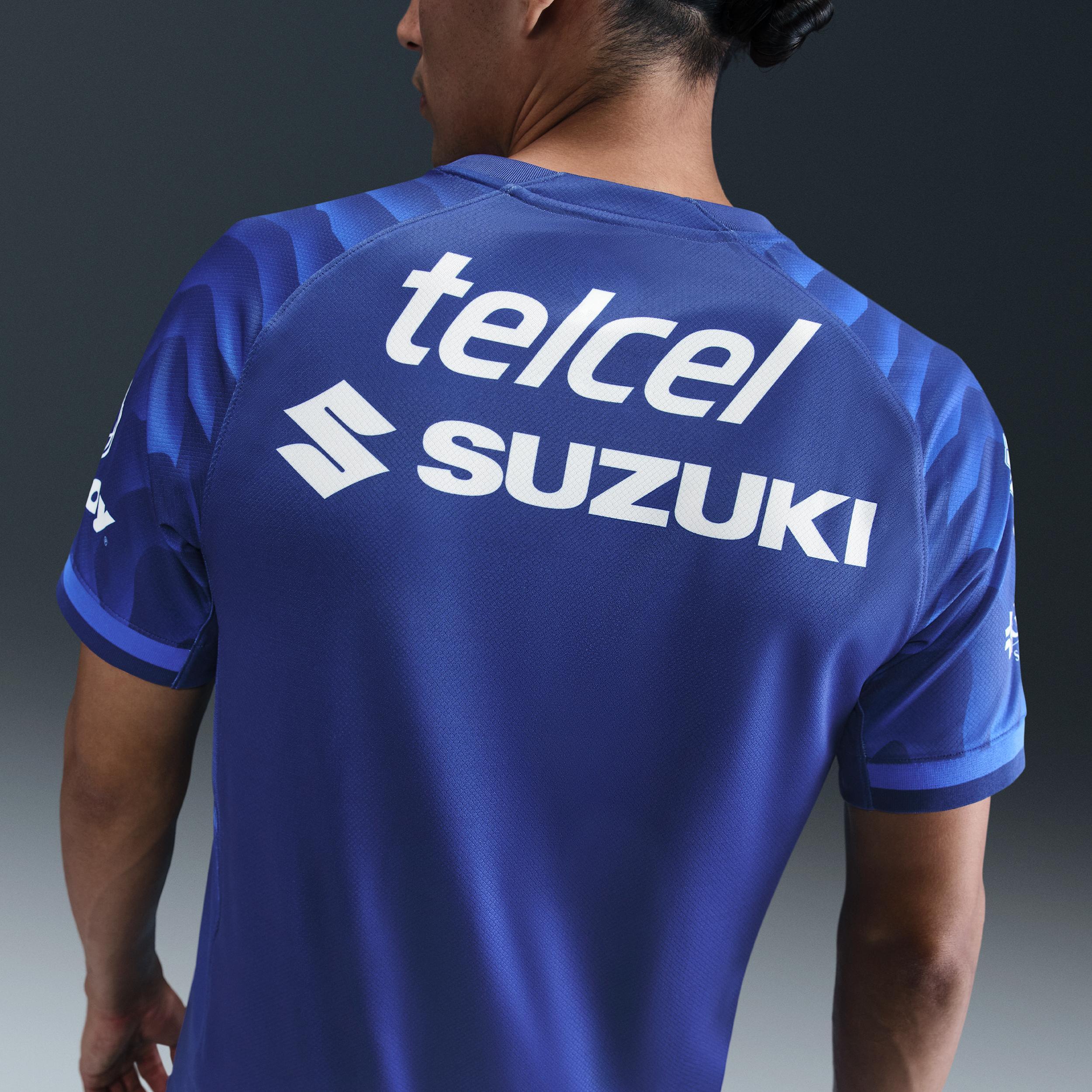 Pumas UNAM 2025/26 Stadium Away Nike Mens Dri-FIT Soccer Replica Jersey | HJ4607-456 Product Image