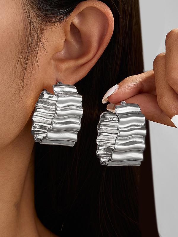 Geometric Drop Earrings Product Image