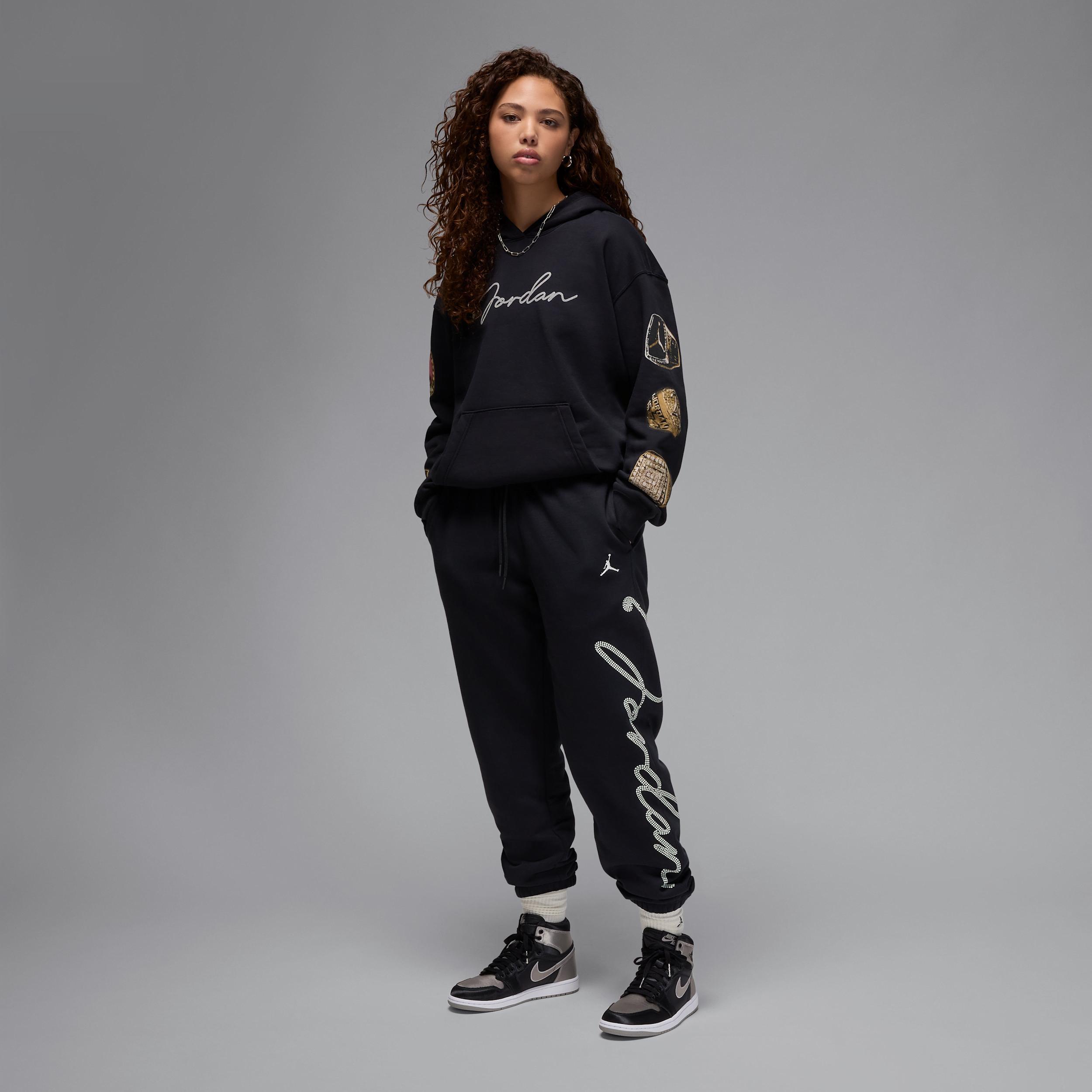 Women's Jordan Brooklyn Fleece Graphic Pants Product Image