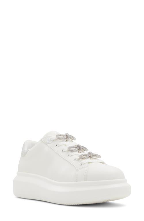 Merrick White Women's Low top sneakers | ALDO US Product Image